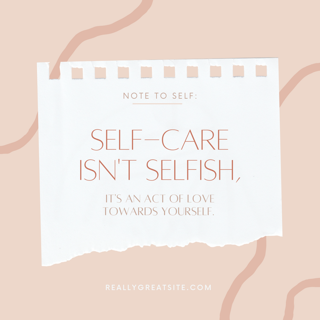 Why is it important to maintain self-care?
