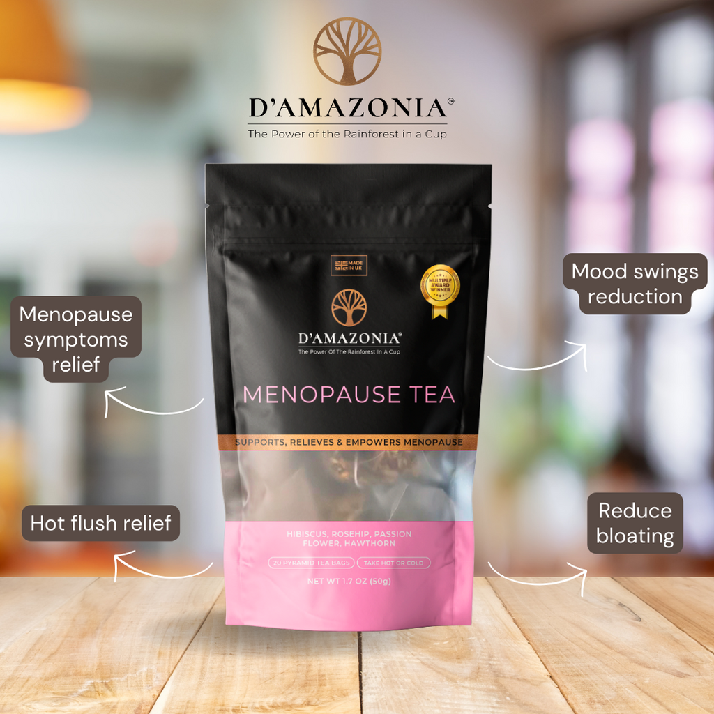 D’Amazonia launches functional menopause tea